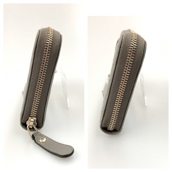 Gucci Guccissima Zip Around Long Wallet Gray - Picture 3 of 7